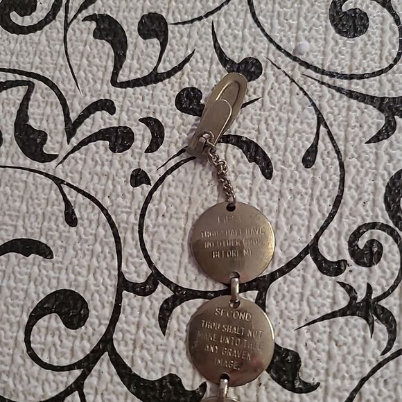 Vintage  Ten Commandments  Book Mark - Picture 2 of 7